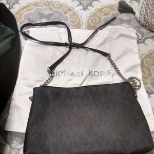 Beautiful black shoulder bag